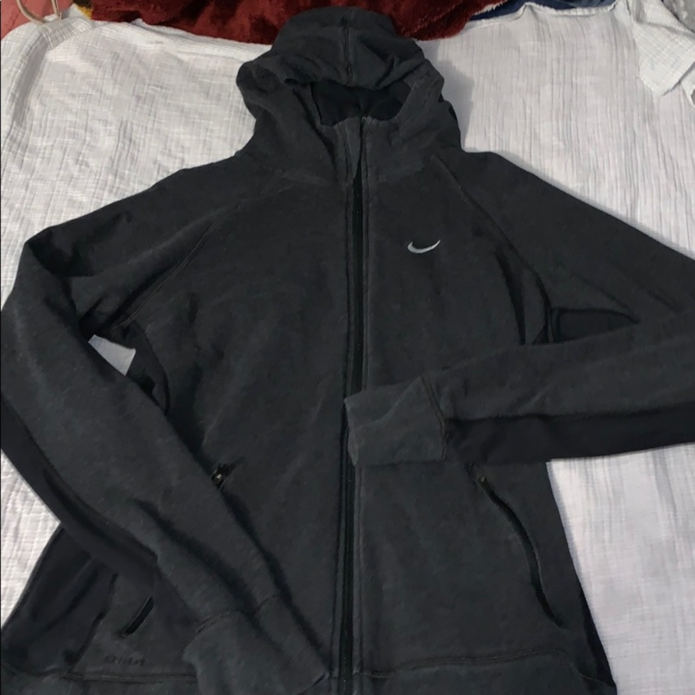 Nike dri fit zip sweatshirt